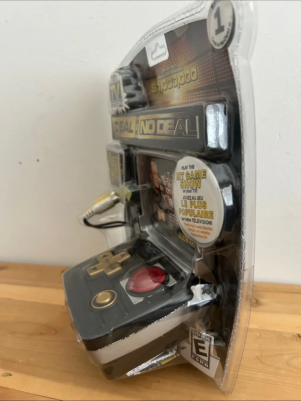 Deal or No Deal Plug & Play TV Game Console - Black & Gold